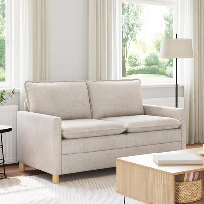 Divano Crema 156 x 81 x 87,5 cm Poliestere | homemem39