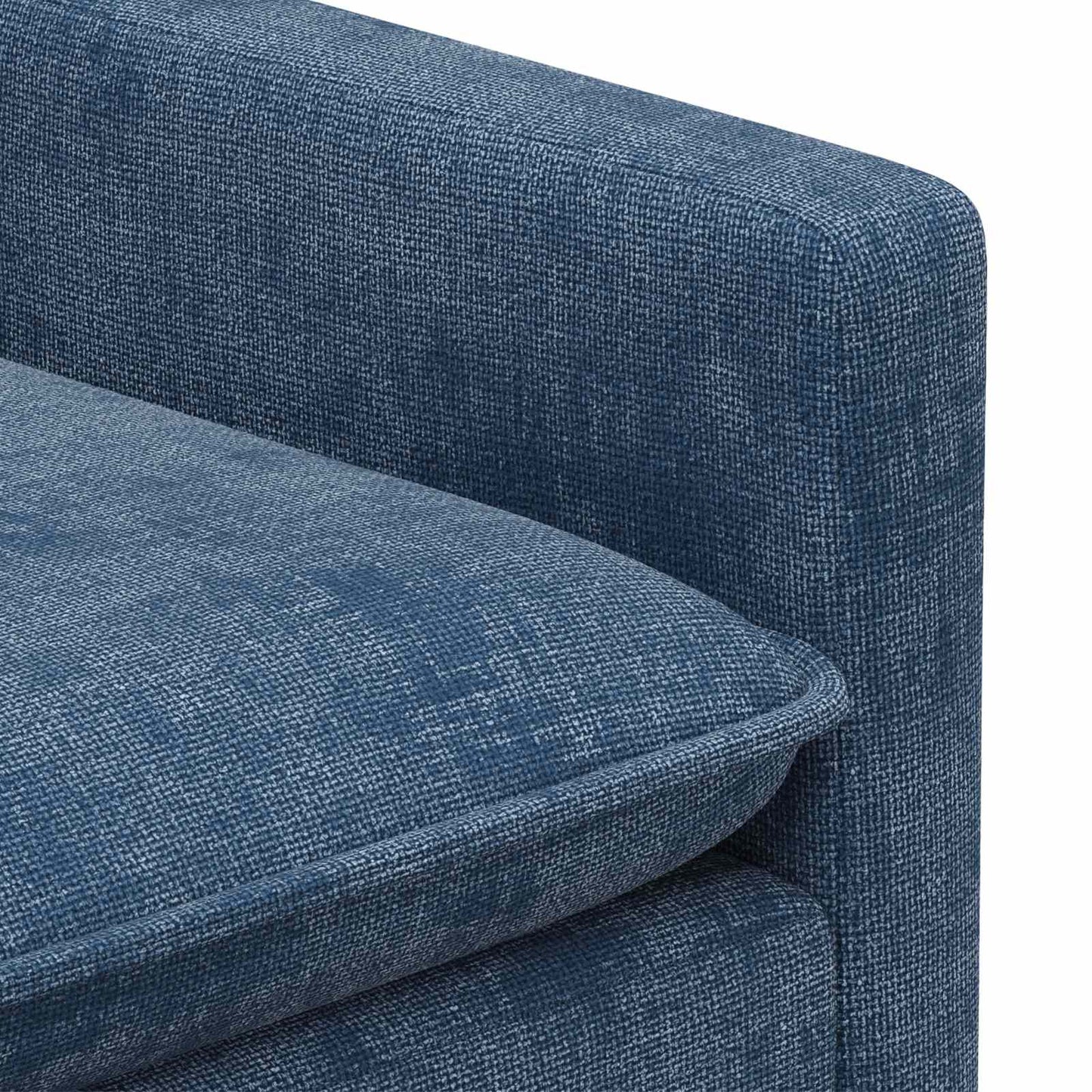 Divano Blu 156 x 81 x 87,5 cm Poliestere | homemem39