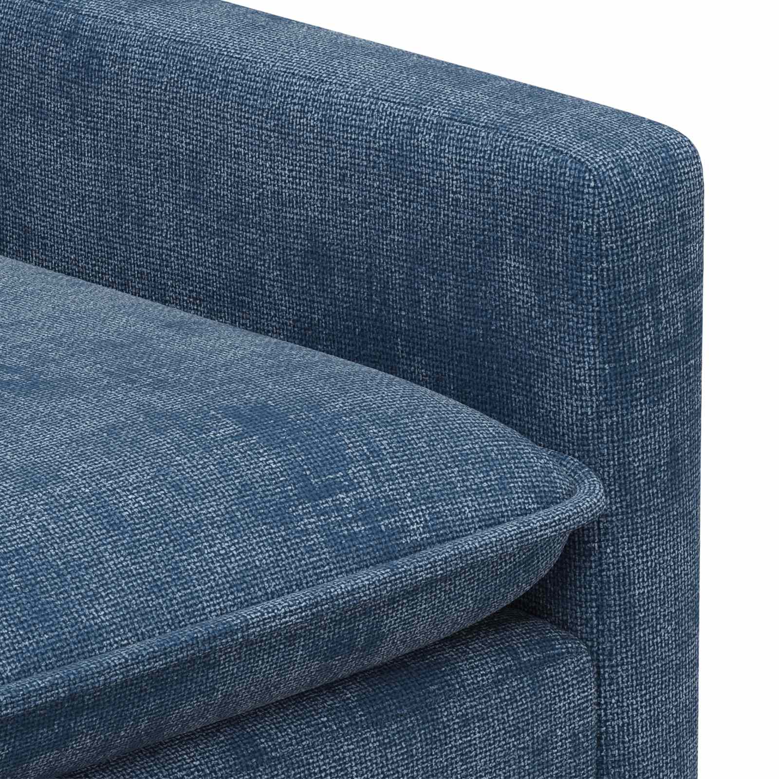 Divano Blu 156 x 81 x 87,5 cm Poliestere | homemem39