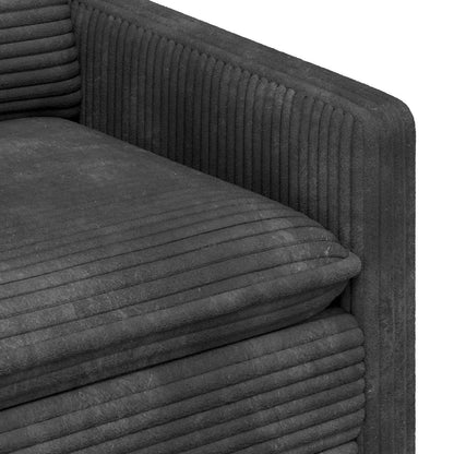 Divano Grigio Scuro 156 x 81 x 87,5 cm Poliestere | homemem39