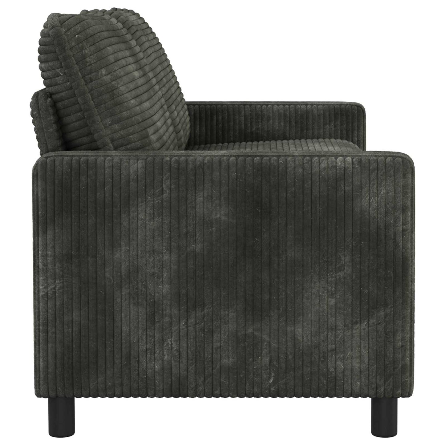 Divano Antracite 156 x 81 x 87,5 cm Poliestere | homemem39