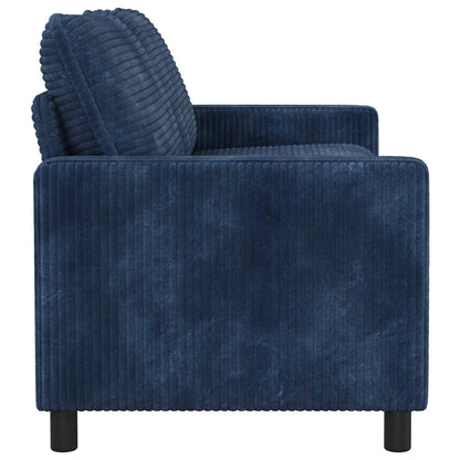 Divano Blu navy 156 x 81 x 87,5 cm Poliestere | homemem39