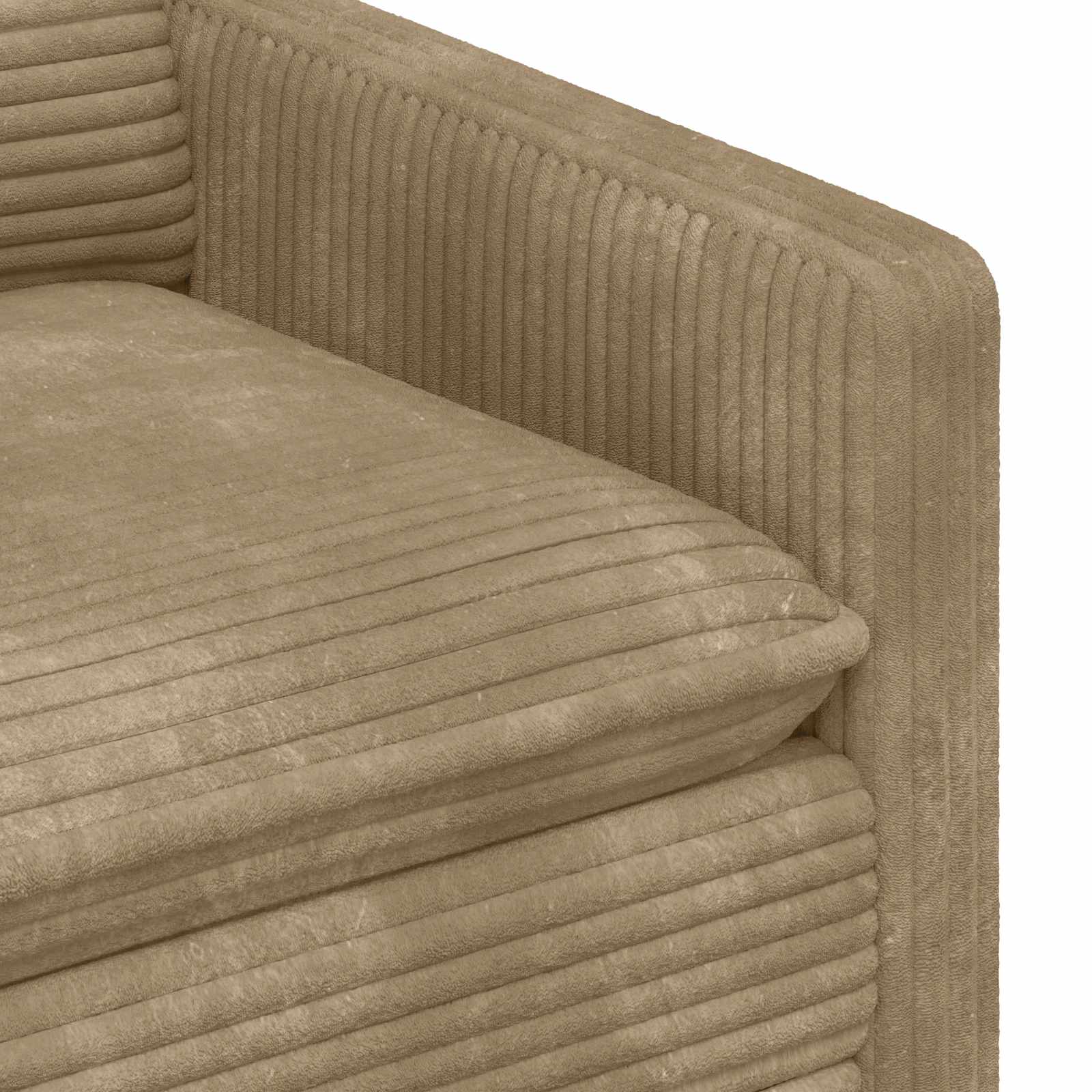 Divano Tortora 156 x 81 x 87,5 cm Poliestere | homemem39