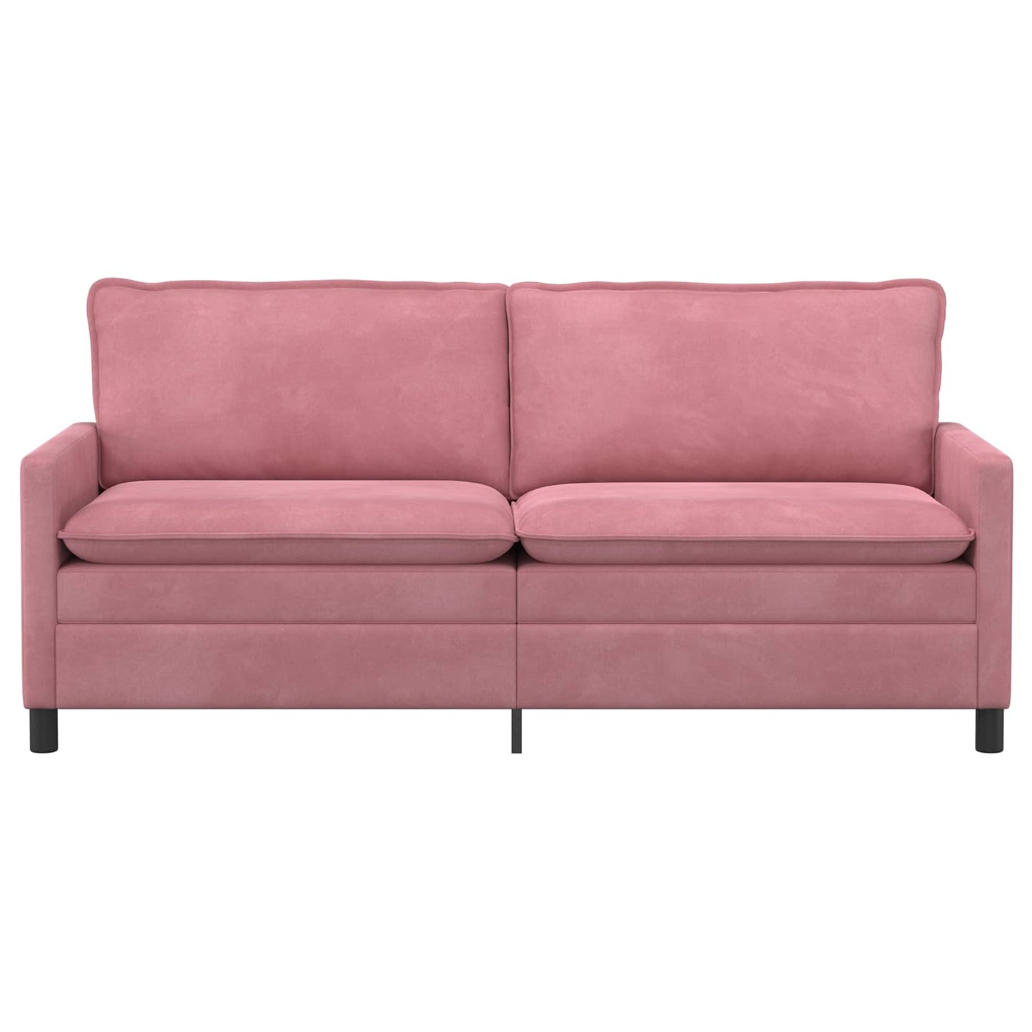 Divano Rosa 196 x 81 x 87,5 cm Velluto | homemem39