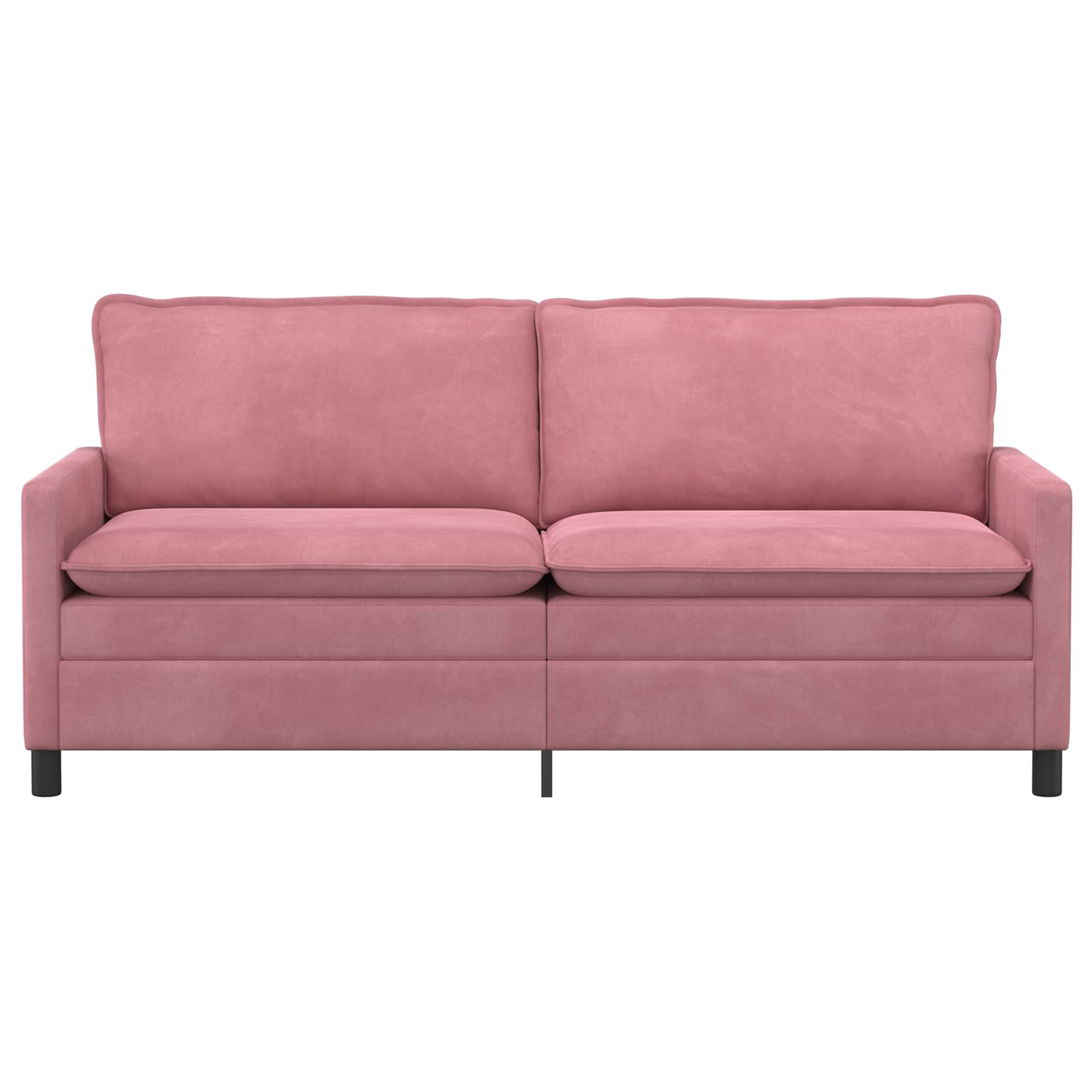 Divano Rosa 196 x 81 x 87,5 cm Velluto | homemem39