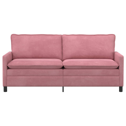 Divano Rosa 196 x 81 x 87,5 cm Velluto | homemem39