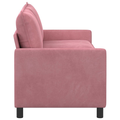 Divano Rosa 196 x 81 x 87,5 cm Velluto | homemem39