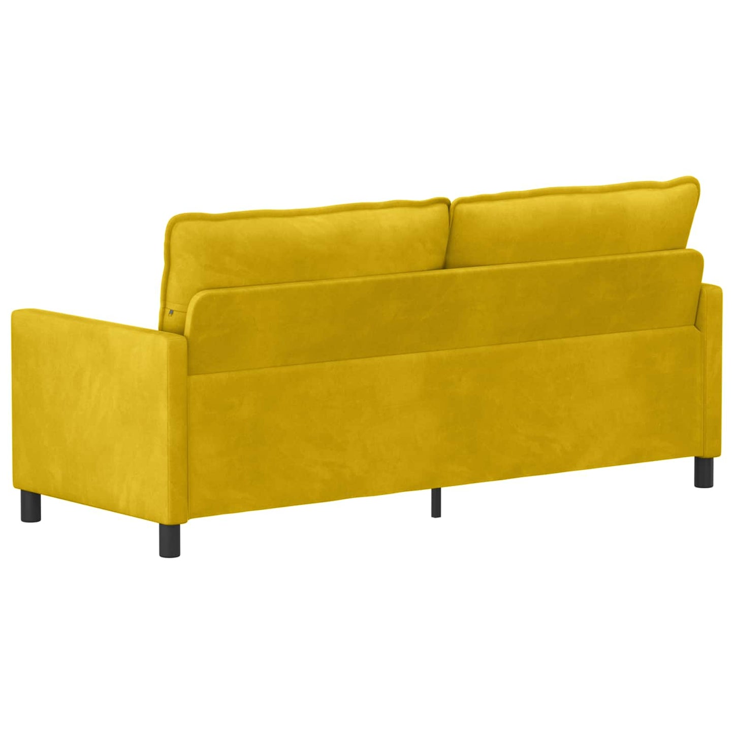 Divano Giallo 196 x 81 x 87,5 cm Velluto | homemem39