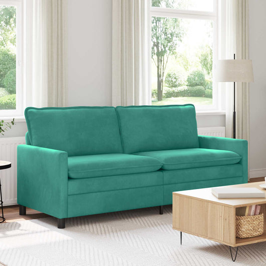 Divano Turchese 196 x 81 x 87,5 cm Velluto | homemem39