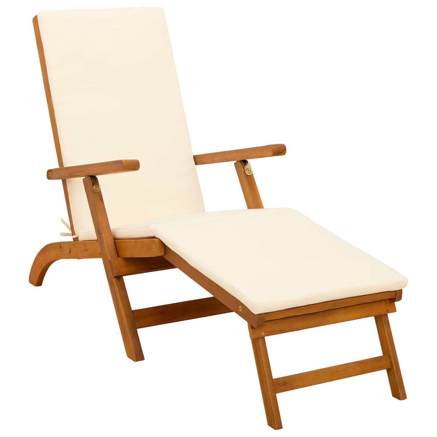 Lettino prendisole reclinabile e pieghevole 2 pcs | homemem39