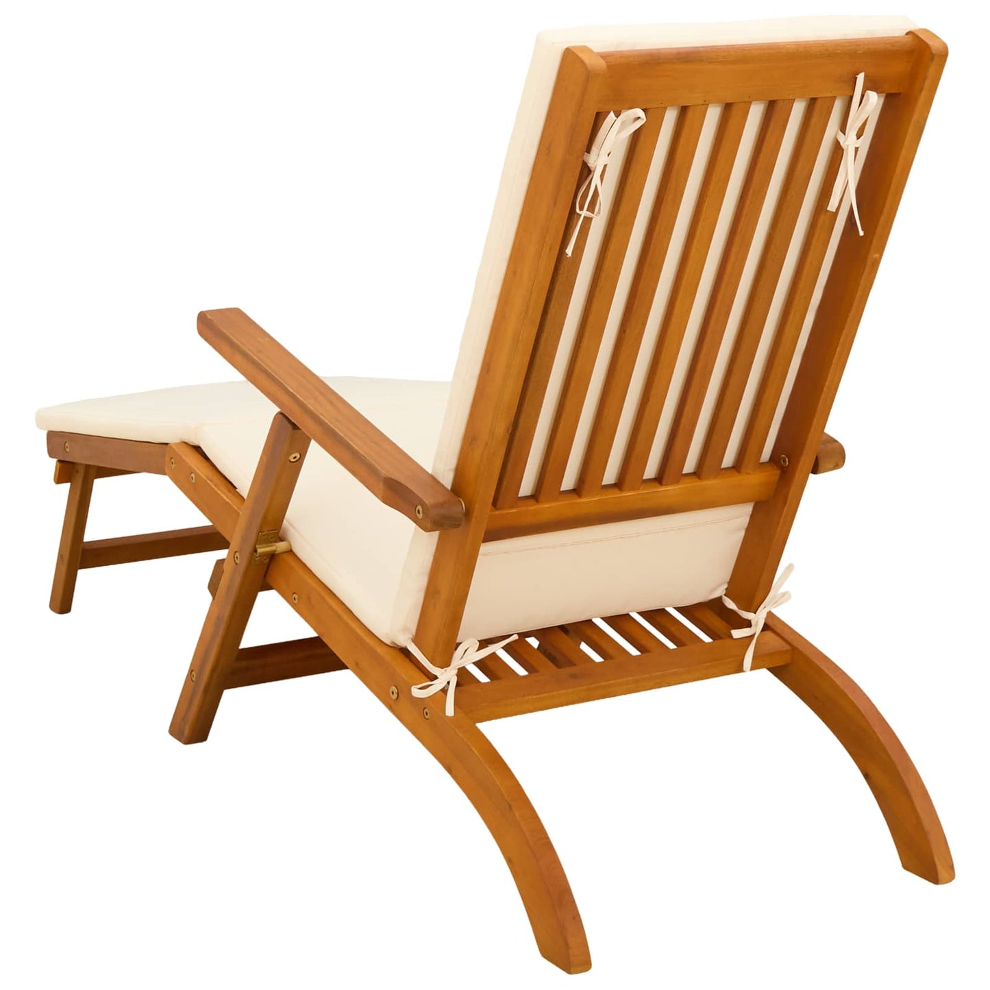 Lettino prendisole reclinabile e pieghevole 2 pcs | homemem39