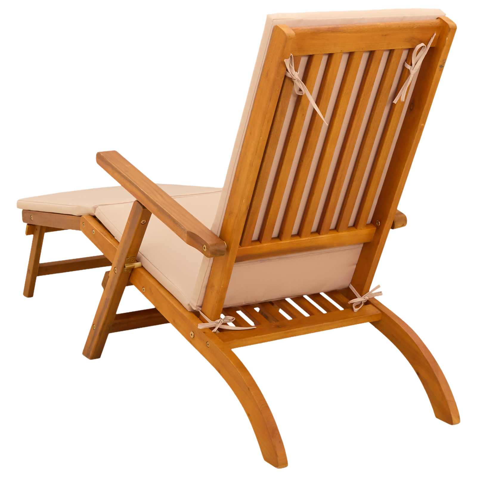 Lettino prendisole reclinabile e pieghevole 2 pcs | homemem39