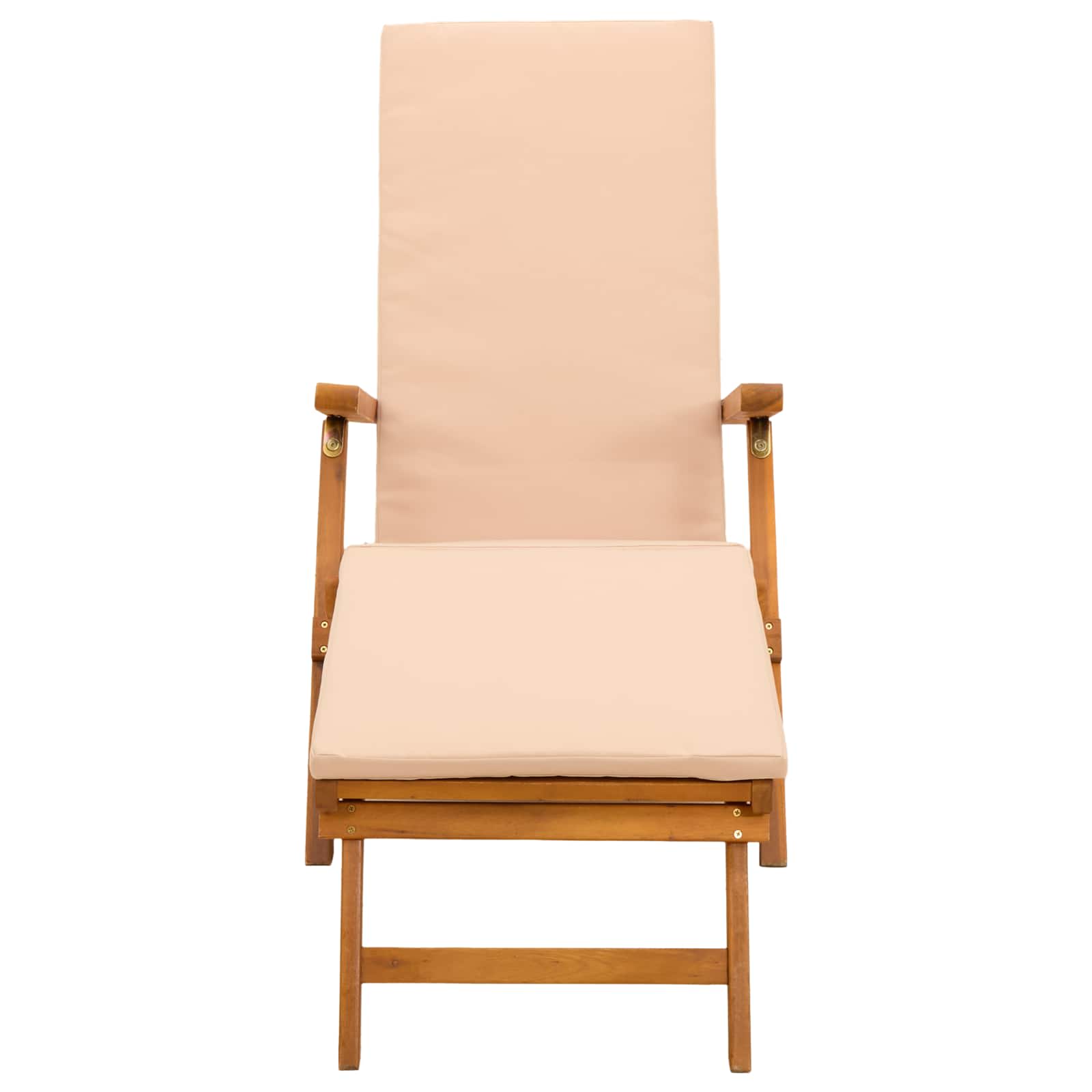 Lettino prendisole reclinabile e pieghevole 2 pcs | homemem39