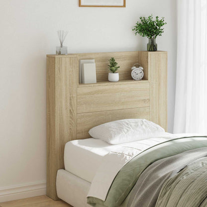 Testiera Rovere Sonoma 100 x 16,5 x 103,5 cm Legno multistrato