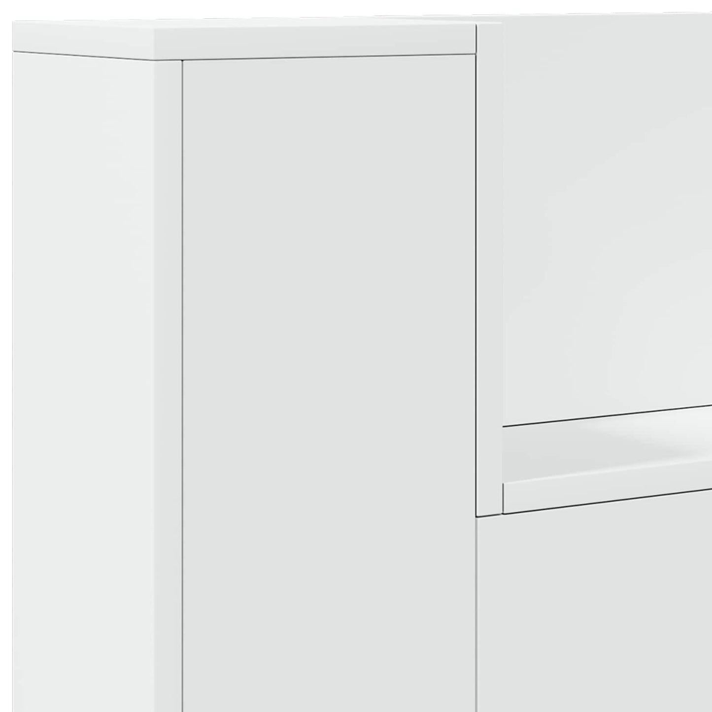 Testiera Bianco 100 x 16,5 x 103,5 cm Legno multistrato