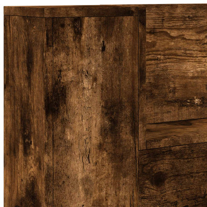 Testiera Rovere fumé 100 x 16,5 x 103,5 cm Legno multistrato