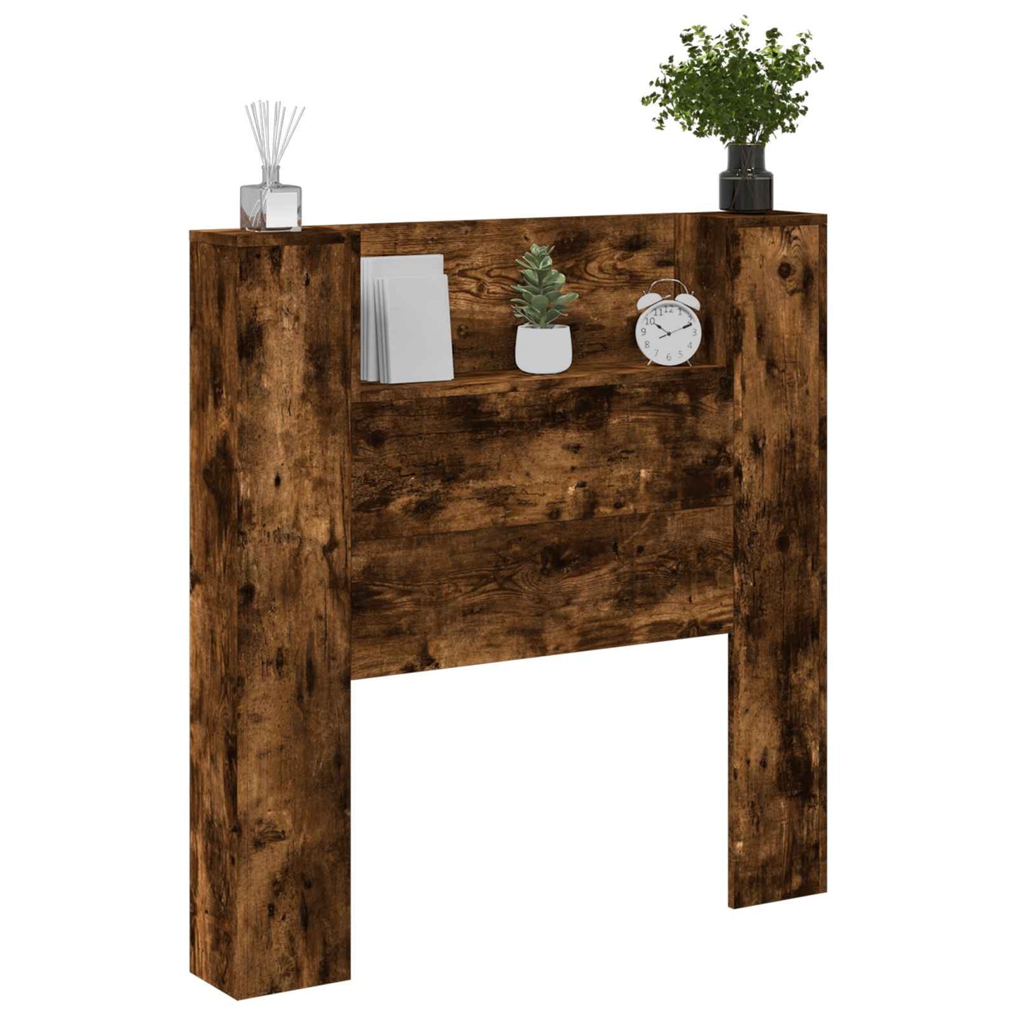 Testiera Rovere fumé 100 x 16,5 x 103,5 cm Legno multistrato