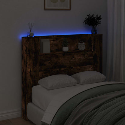 Testiera Rovere fumé 120 x 16,5 x 103,5 cm Legno multistrato