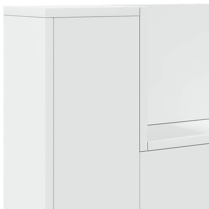 Testiera Bianco 120 x 16,5 x 103,5 cm Legno multistrato