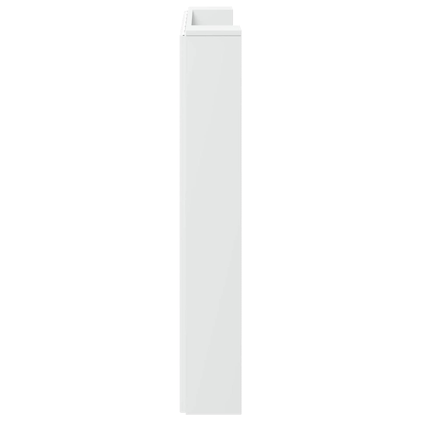 Testiera di stoccaggio con LED Bianco Legno ingegnerizzato