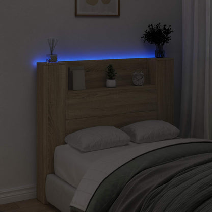 Testiera Rovere Sonoma 120 x 16,5 x 103,5 cm Legno multistrato