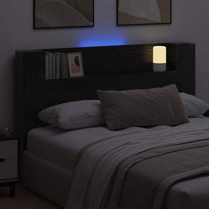 Testiera Rovere Nero 160 x 17 x 104,5 cm Legno multistrato