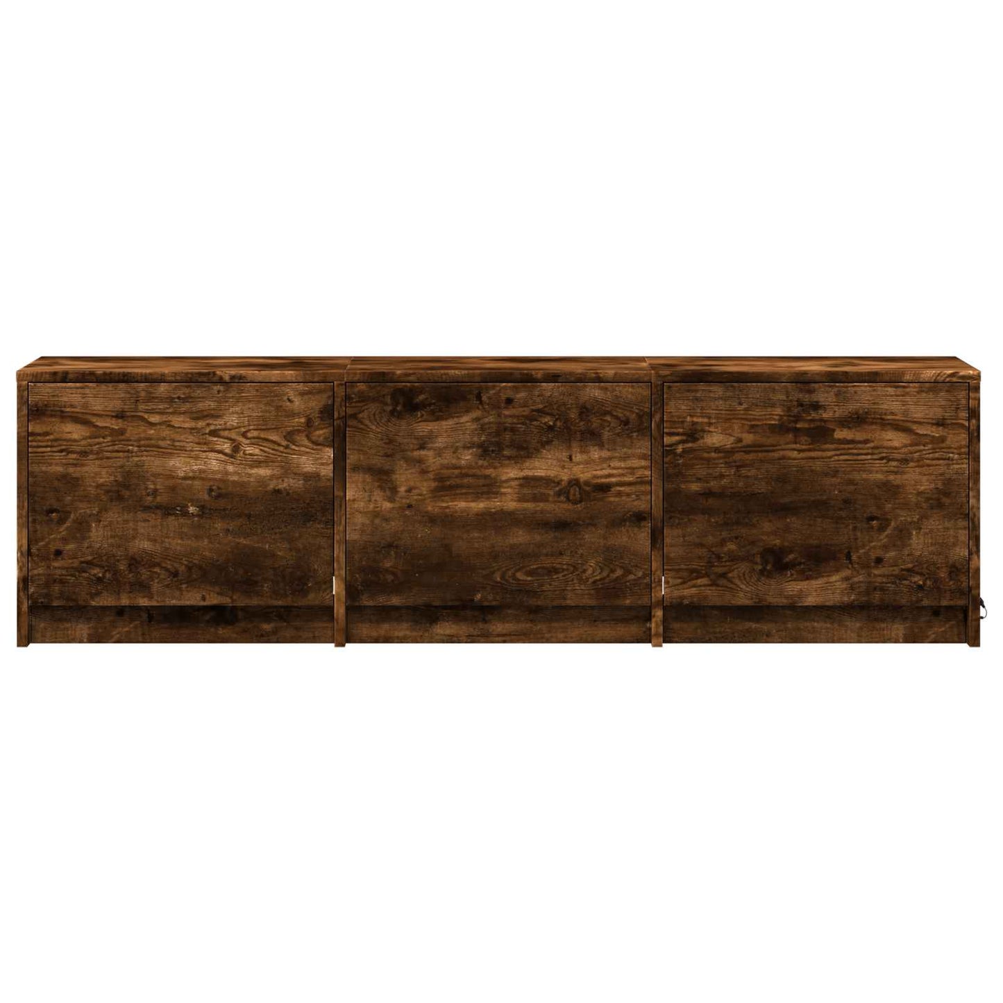 Mobile TV con LED con LED Quercia Affumicata 140 x 34 x 40 cm | homemem39