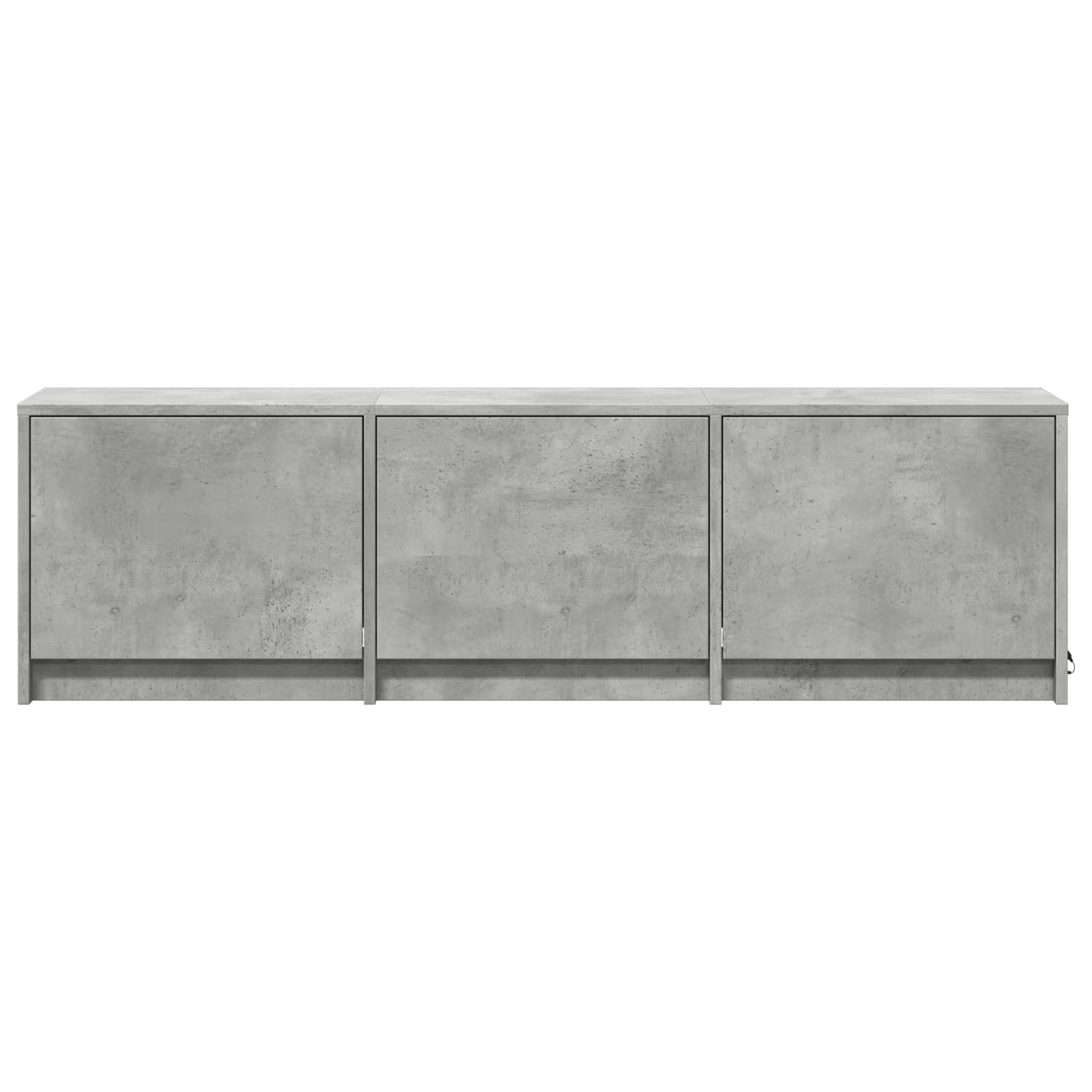 Mobile TV con LED con LED Grigio Cemento 140 x 34 x 40 cm | homemem39