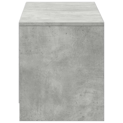 Mobile TV con LED con LED Grigio Cemento 140 x 34 x 40 cm | homemem39