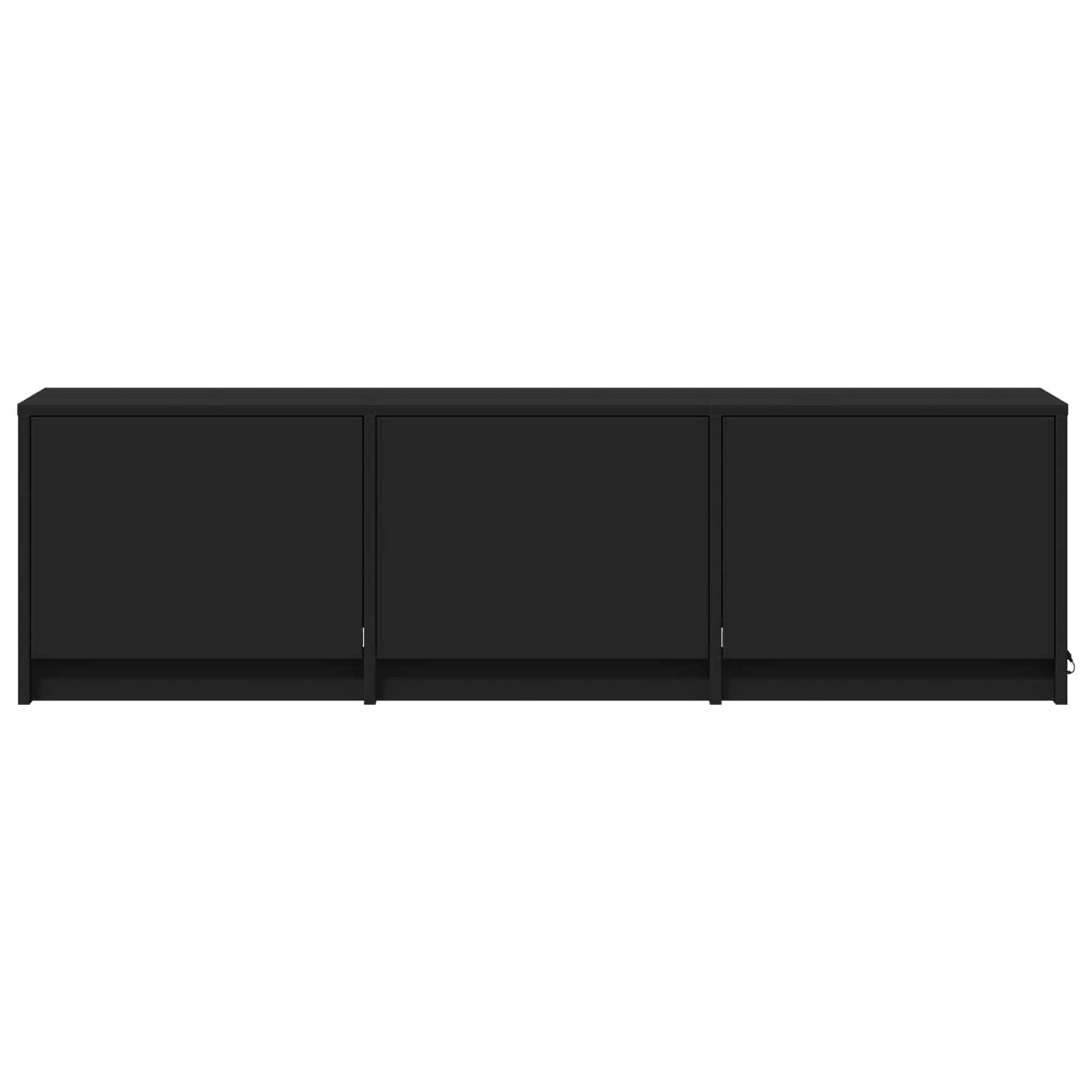 Mobile TV con LED Nero 140 x 34 x 40 cm Legno ingegnerizzato | homemem39