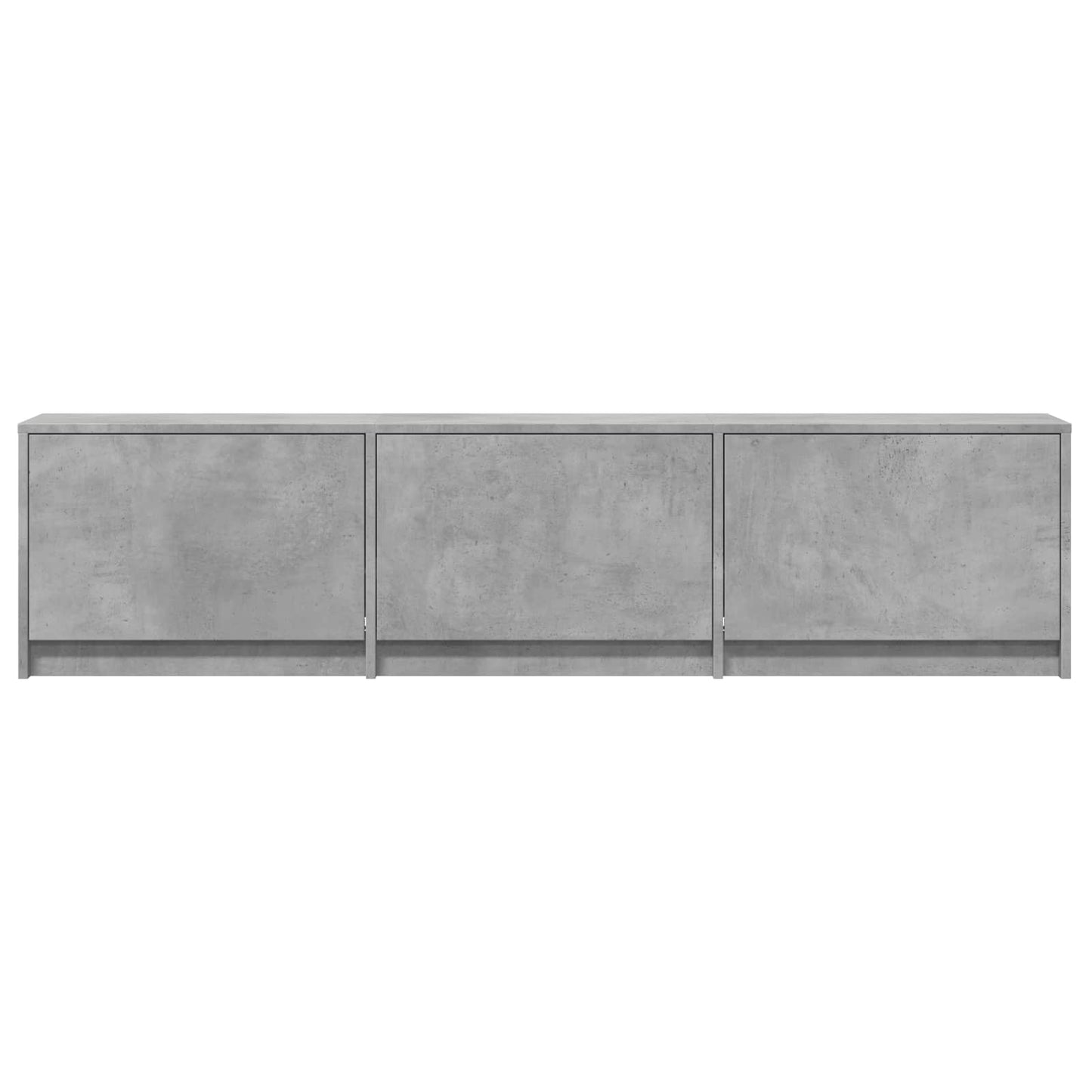 Mobile TV con LED con LED Grigio Cemento 165 x 34 x 40 cm | homemem39