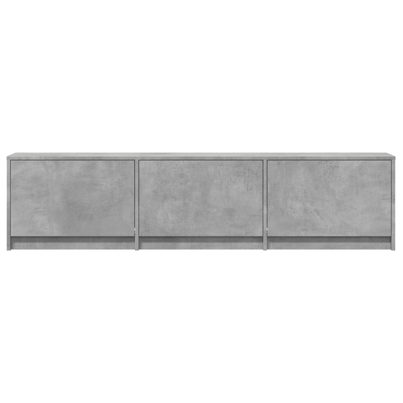 Mobile TV con LED con LED Grigio Cemento 165 x 34 x 40 cm | homemem39