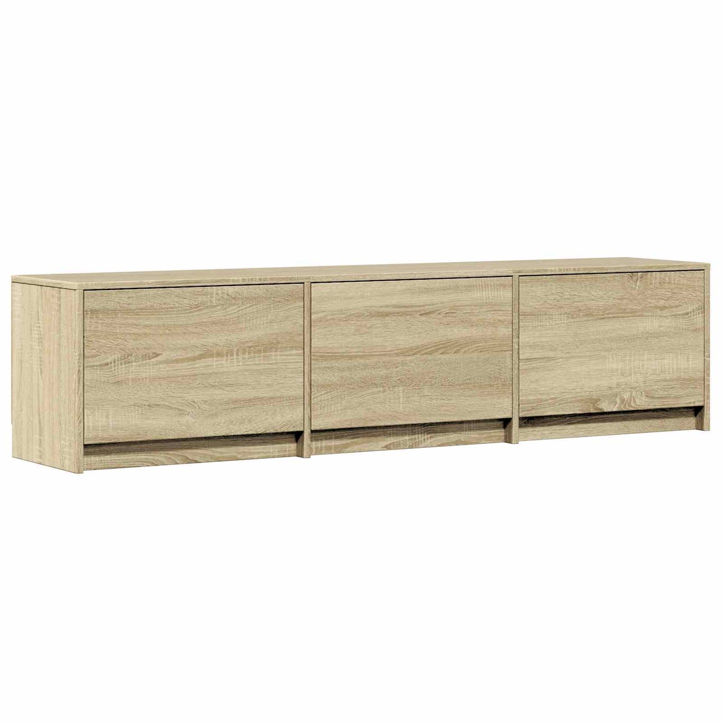 Mobile TV con LED con LED Rovere Sonoma 165 x 34 x 40 cm | homemem39