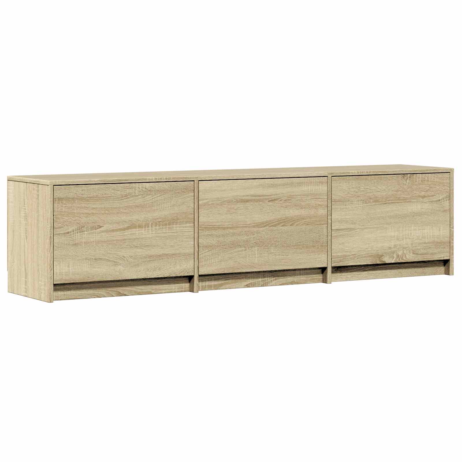 Mobile TV con LED con LED Rovere Sonoma 165 x 34 x 40 cm | homemem39