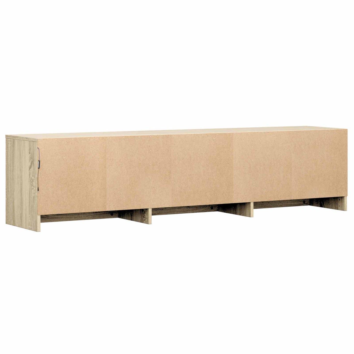 Mobile TV con LED con LED Rovere Sonoma 165 x 34 x 40 cm | homemem39