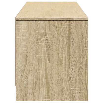 Mobile TV con LED con LED Rovere Sonoma 165 x 34 x 40 cm