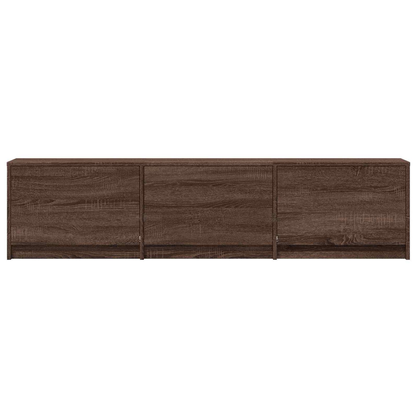 Mobile TV con LED con LED Quercia marrone 165 x 34 x 40 cm | homemem39