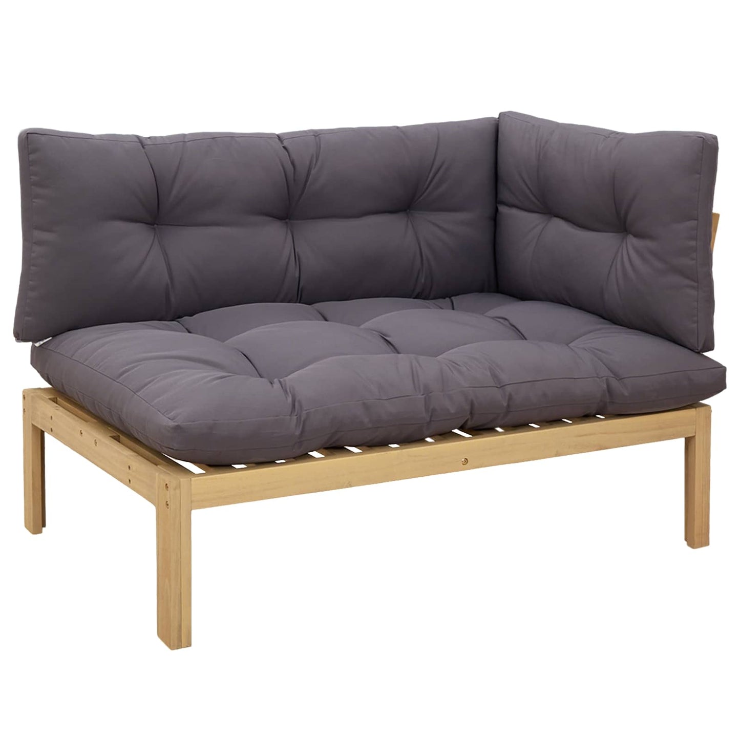 5 Pezzo Unità di divano pallet da giardino | homemem39