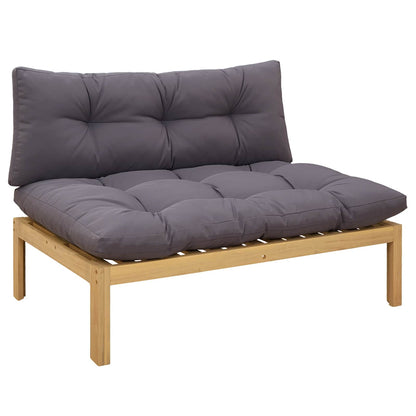 5 Pezzo Unità di divano pallet da giardino | homemem39