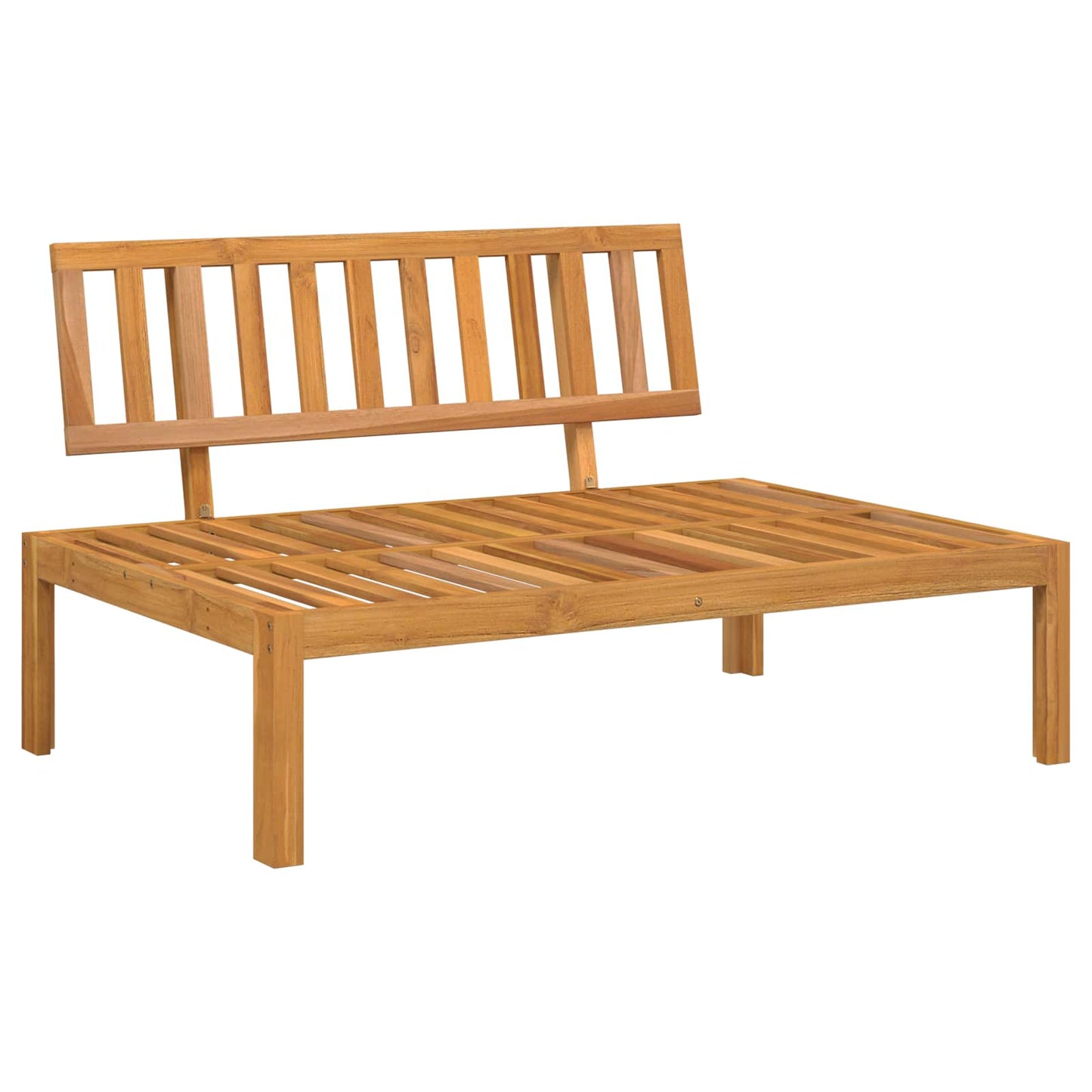 Set di divani 4 pcs Antracite Legno di Acacia Massello | homemem39