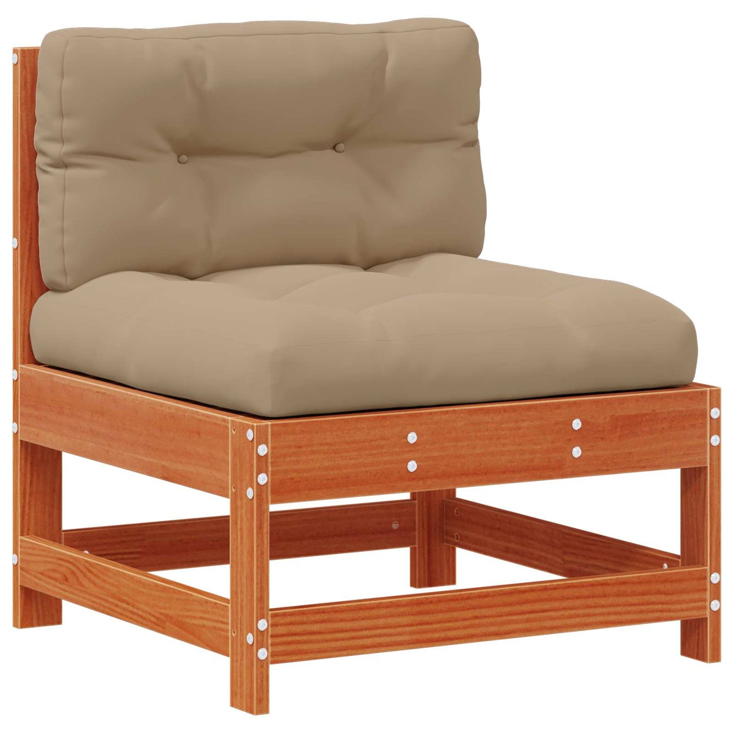 Set Lounge da Giardino 8 pcs Marrone Cerato | homemem39