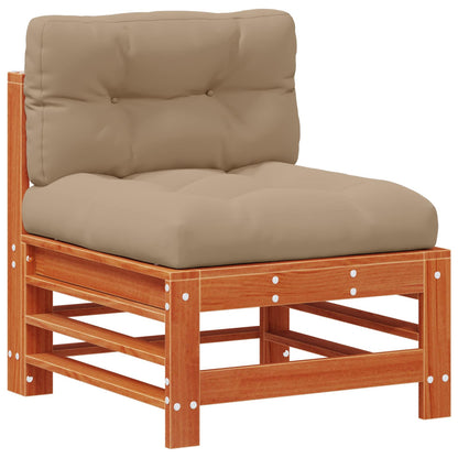 Set Lounge da Giardino 3 pcs Marrone Cerato | homemem39