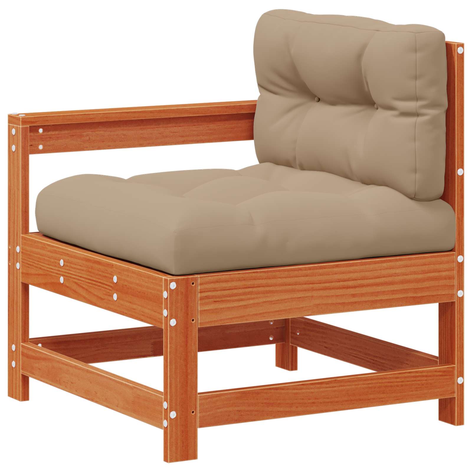 Set Lounge da Giardino 10 pcs Marrone Cerato | homemem39