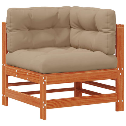 Set Lounge da Giardino 6 pcs Marrone Cerato | homemem39