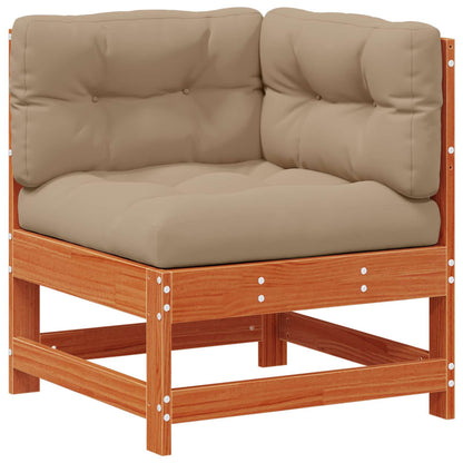 Set Lounge da Giardino 5 pcs Marrone Cerato | homemem39