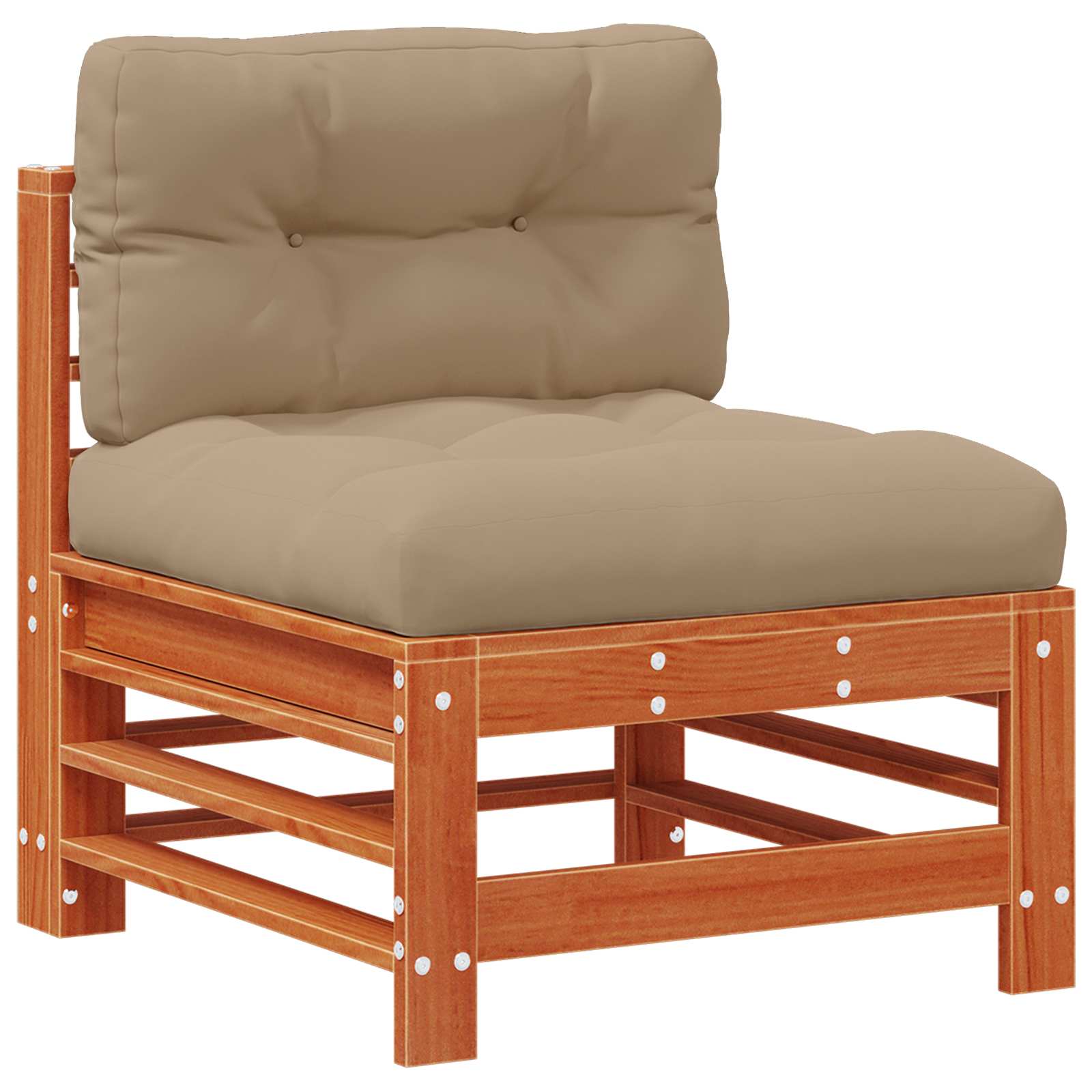 Set Lounge da Giardino 6 pcs Marrone Cerato | homemem39