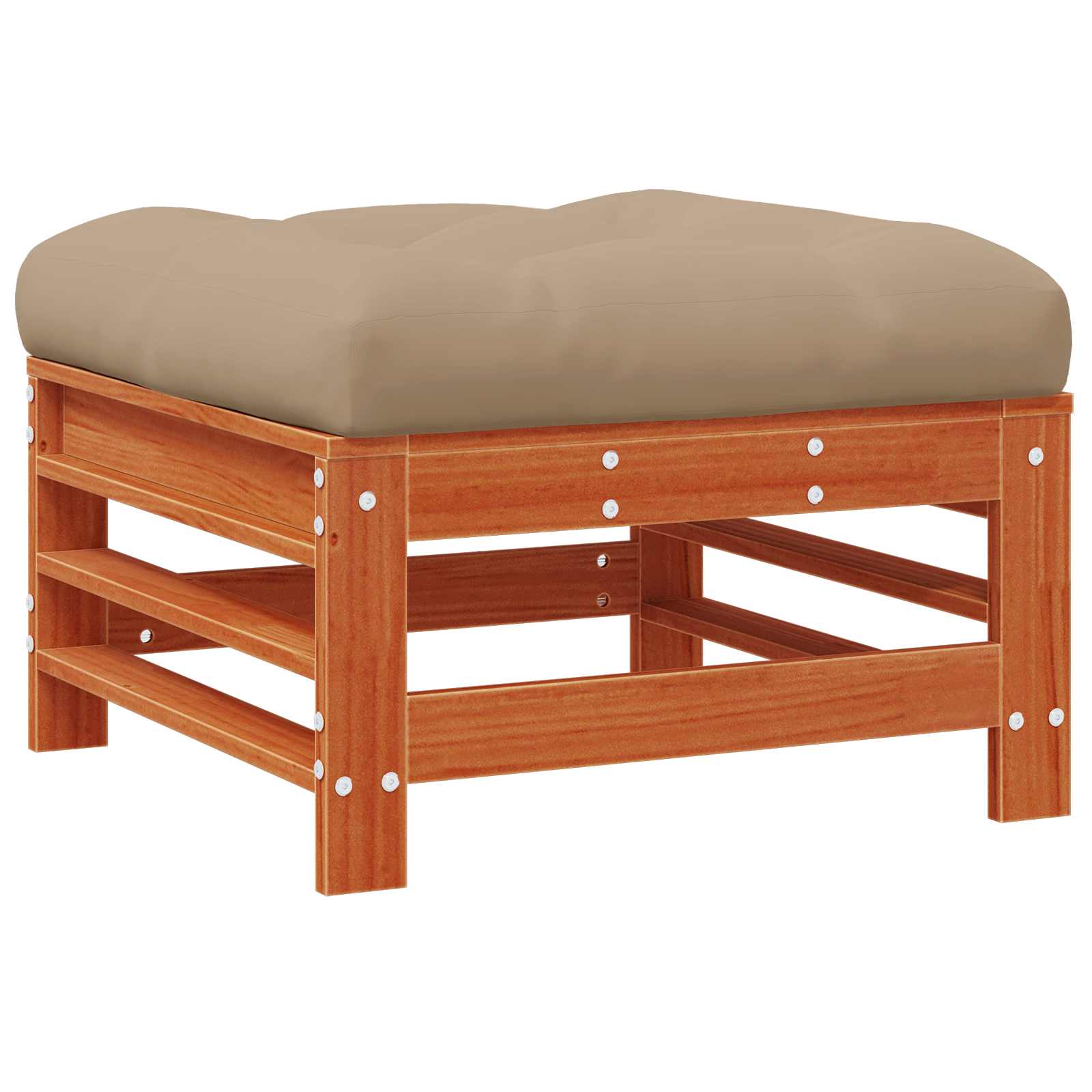 Set Lounge da Giardino 7 pcs Marrone Cerato | homemem39