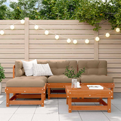Set Lounge da Giardino 13 pcs Marrone Cerato | homemem39