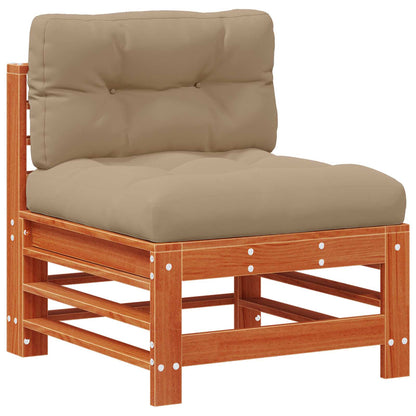Set Lounge da Giardino 5 pcs Marrone Cerato | homemem39