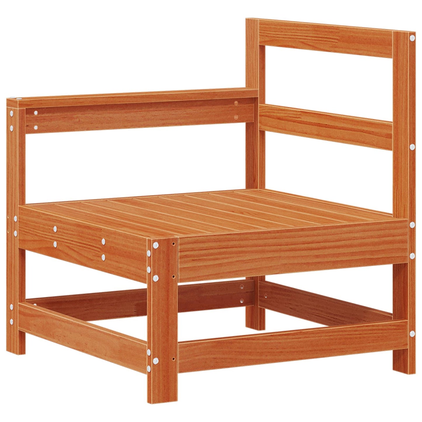 Set Lounge da Giardino 5 pcs Marrone Cera | homemem39